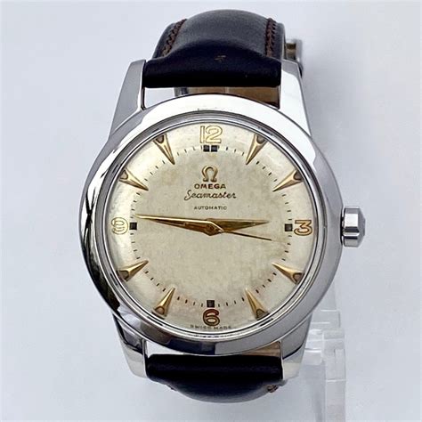 vintage omega seamaster 1950s|omega seamaster 1950s watch price.